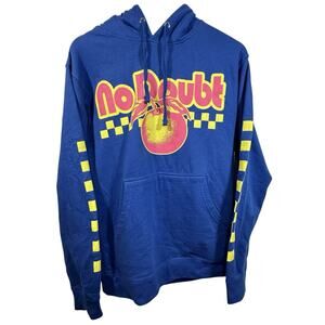 No Doubt Hoodie Small Blue 2024 Coachella Authentic Rare Concert Merch Y2K